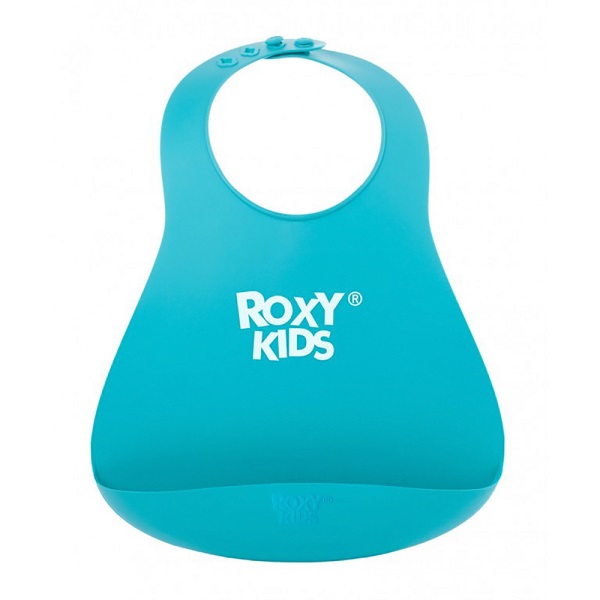 Нагрудник мягкий Roxy Kids - мятный