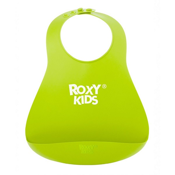 Нагрудник мягкий Roxy Kids - салатовый
