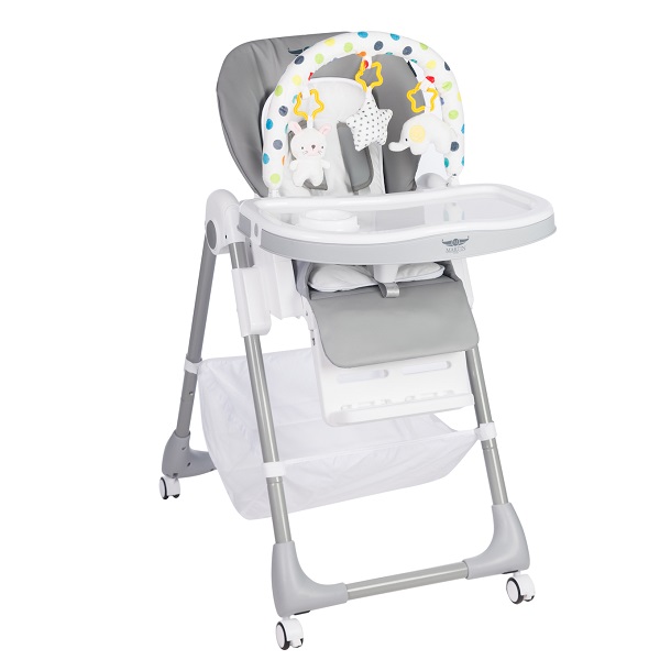 Стульчик для кормления Martin Noir Tody Lux + - mercury grey