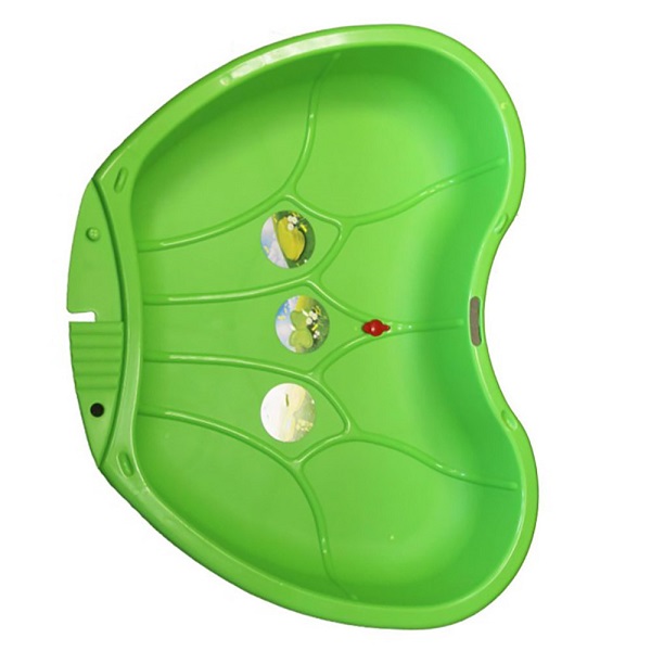 Песочница-бассейн Крыло Бабочки (1 половина) 112*88*18 см Пластик Игрушка - зеленый