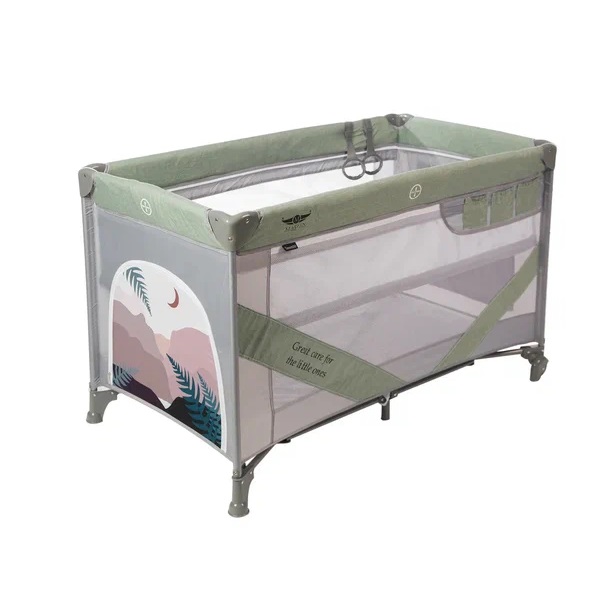 Манеж-кровать Martin Noir Snooze - swiss alp