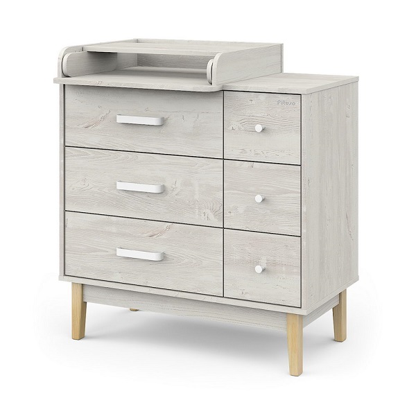 Комод пеленальный Pituso Kids Vintage Premium /сосна косцина/ - сосна касцина