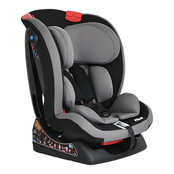 Детское автокресло Pituso Ruente - серо-черный