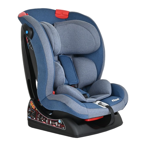 Детское автокресло Pituso Ruente - джинс-светло серый