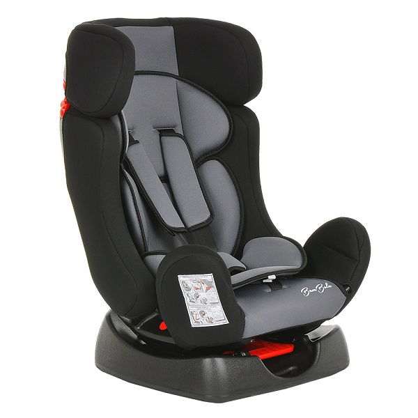 Детское автокресло Bambola Piloto - черно-серый