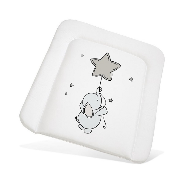 BoomBaby Мягкая накладка на комод 65*55 см (дюспо) - слоник