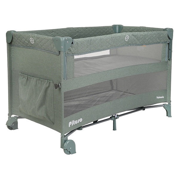 Манеж-кровать Pituso Valencia - mint