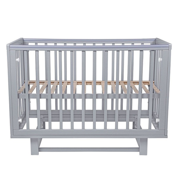 PITUSO Кровать детская маятник Mirage БЫСТРОСЪЕМНАЯ СТЕНКА - серый