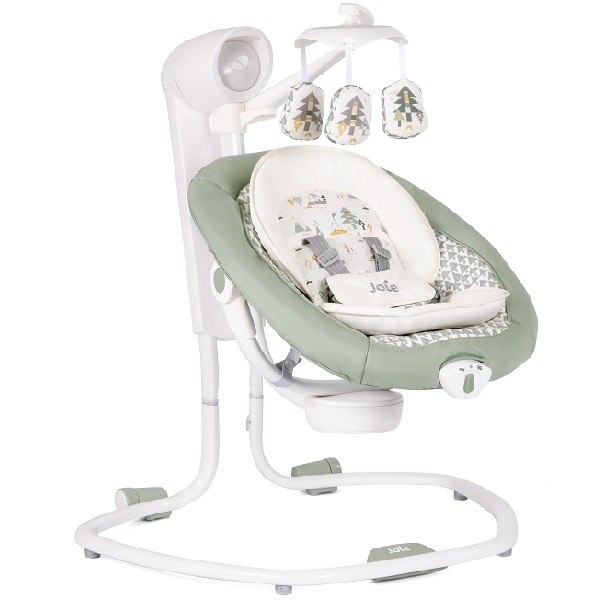 Электронные качели Joie Serina Swivel 2 в 1 - wild island