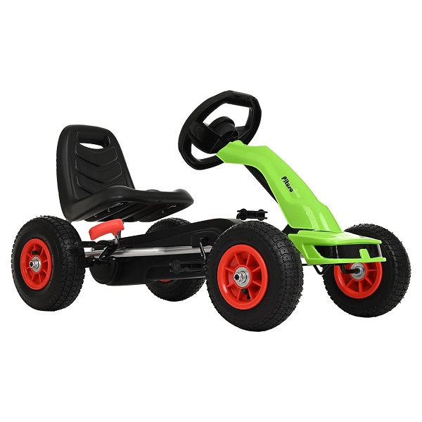 PITUSO Педальный картинг F638-1  надувные колеса - green