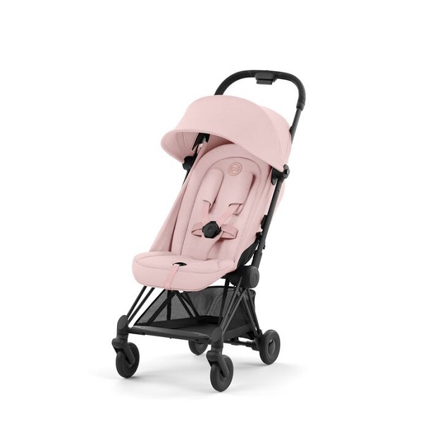 Прогулочная коляска Cybex Coya Matt Black - peach pink