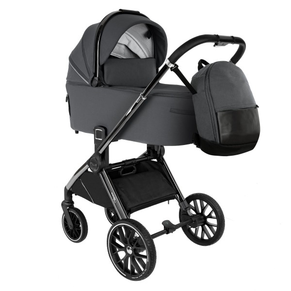 Детская коляска Pituso Mayla Luxury 2 в 1 - dark grey