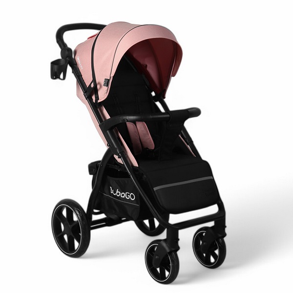 Прогулочная коляска BubaGo Cross City 2025 - розовый
