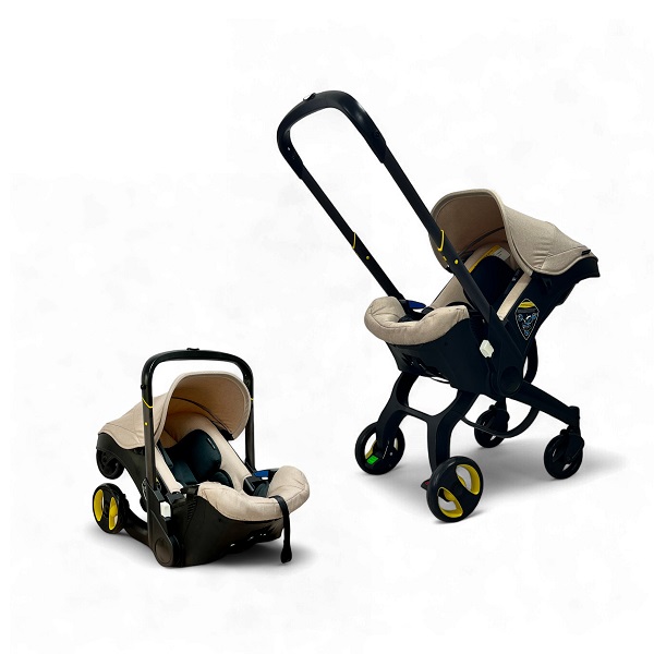 Коляска-автокресло BubaGo Mirco 4 в 1 - бежевый