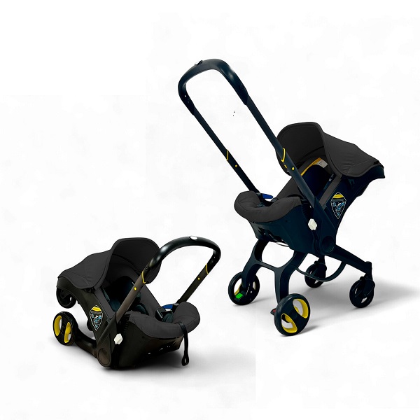 Коляска-автокресло BubaGo Mirco 4 в 1 - черный