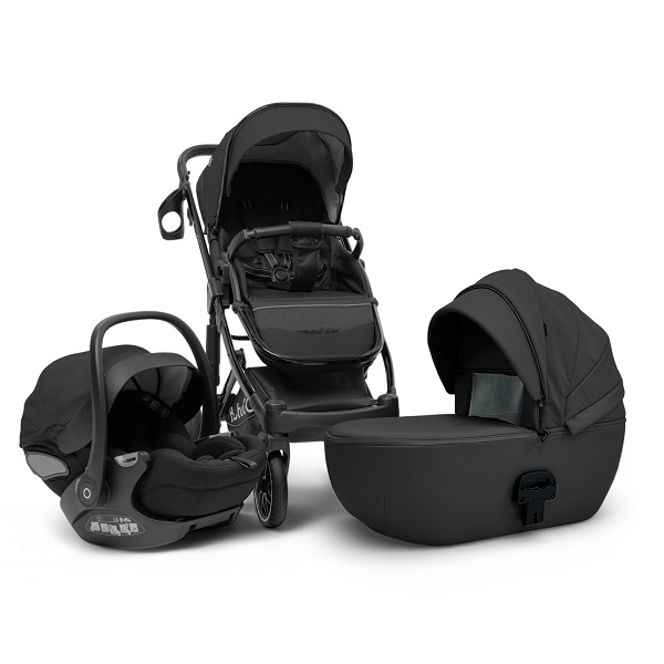 Детская коляска BubaGo Pellegrino 3 в 1 - черный