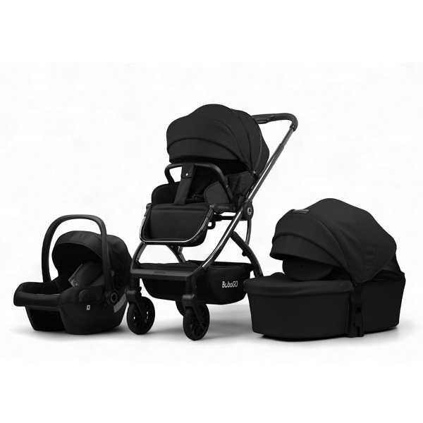 Детская коляска BubaGo Lotta LIMITED 3 в 1 - черный