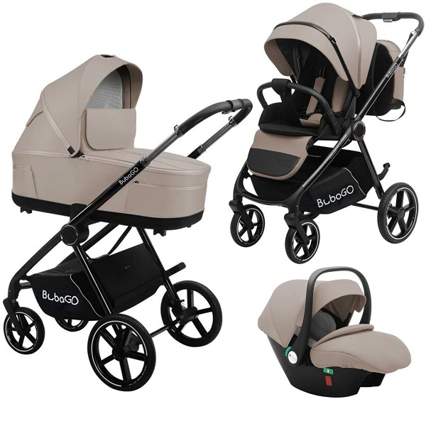 Детская коляска BubaGo Niveta 3 в 1 - мокко
