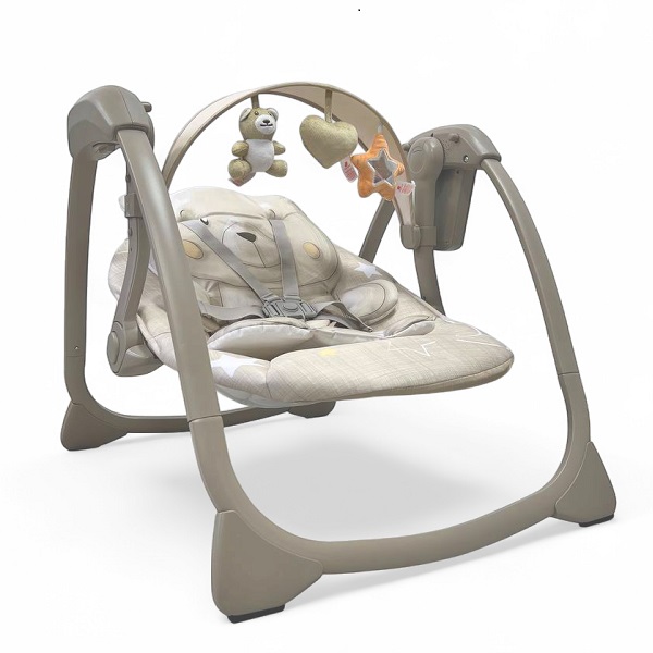 Электрокачели BubaGo Mastela - бежевый