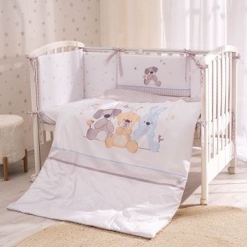 Фото комплект детского постельного белья венеция три друга 6 пр Комплект детского постельного белья Венеция Три друга 6 пр