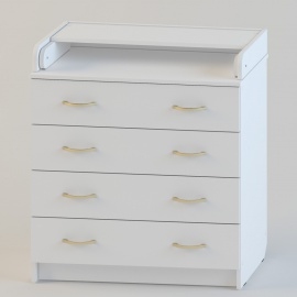 Комод пеленальный Атон КР 80 К/4 ЛДСП - описание