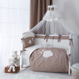 Детское постельное белье Перина Bambino шоколад 7 предметов - описание