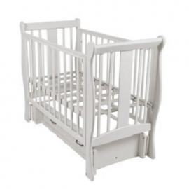 Детская кроватка Счастливый малыш Венеция цвет белый - описание