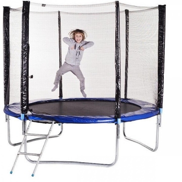 Батут FunFit 312 см с сеткой и лестницей