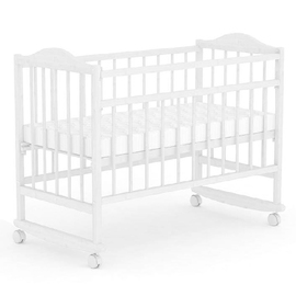 Детская кроватка Фея 204 цвет белый - описание