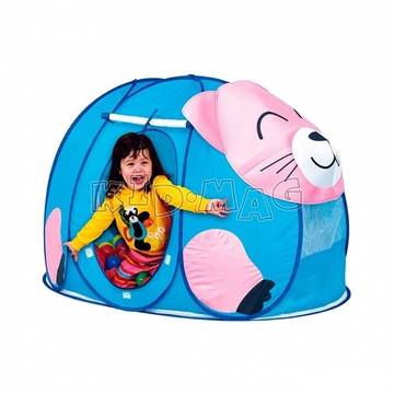 Фото домик-палатка calida дом котенок + 100 шаров (130х90х85см) Домик-палатка Calida Дом Котенок + 100 шаров (130Х90Х85СМ)