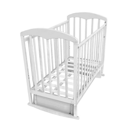 Детская кроватка Фея 324 цвет белый - описание