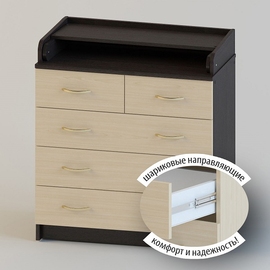 Комод пеленальный Атон Сириус 80/5 ЛДСП - описание