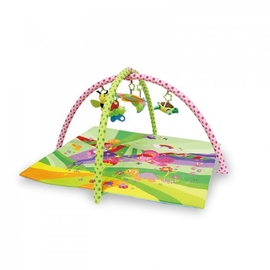 Детский развивающий коврик Lorelli Сказки зеленый - описание