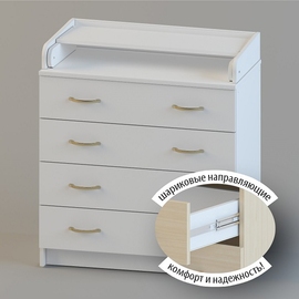 Комод пеленальный Атон Сириус 80/4 ЛДСП - описание