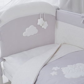Детское постельное белье Перина Bambino Grey 3 предмета - описание