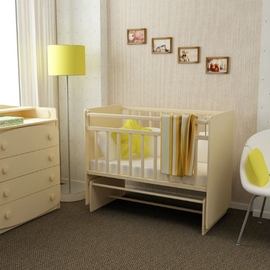 Детская кроватка ФА-М Дарья 2 цвет слоновая кость - описание