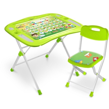 Фото детский столик и стульчик ника nkp1/2 первоклашка Детский столик и стульчик Ника NKP1/2 Первоклашка