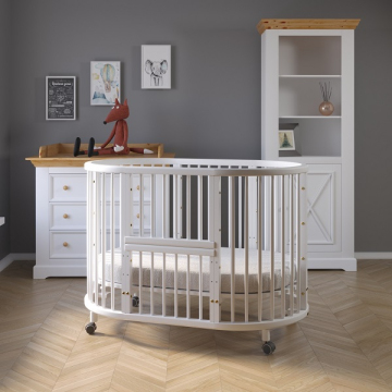 Фото круглая/овальная кроватка бамбини 16_38_14 Круглая/овальная кроватка Бамбини 16_38_14