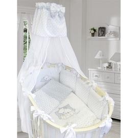 Детское постельное в круглую/овальную кроватку L'abielle Dolce 8 пр. - описание