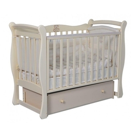 Детская кроватка Антел Julia 1 цвет слоновая кость - описание