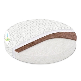 Матрас в круглую кроватку Монис Стиль кокос стандарт ПРЕМИУМ 75Х75 - описание