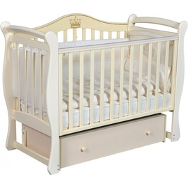 Детская кроватка Ray Karoline-1 цвет слоновая кость - описание