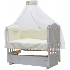 Комплект в кроватку Топотушки Александра 7 предметов - описание