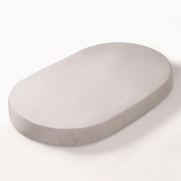 Фото простыня на резинке перина для овальной кроватки 125х75 Простыня на резинке Перина для овальной кроватки 125х75