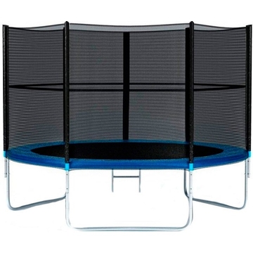 Батут Atlas Sport Basic 374 см с сеткой и лестницей