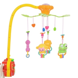 Музыкальная карусель Баюшка Зоопарк/Бабочка с пультом+ночник - описание