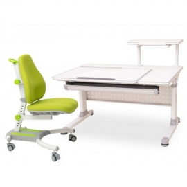 Парта-трансформер Rifforma Set 100 с креслом и полкой - описание