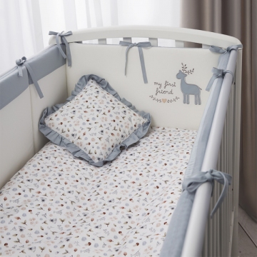 Фото перина little forest аквамарин 8 предметов Перина Little Forest аквамарин 8 предметов