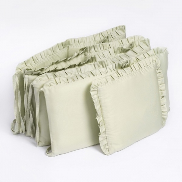 Универсальные бортики в кроватку Перина Lovely Dream фисташковый