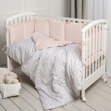 Фото комплект в кроватку перина lovely dream princess 4 пр Комплект в кроватку Перина Lovely Dream Princess 4 пр